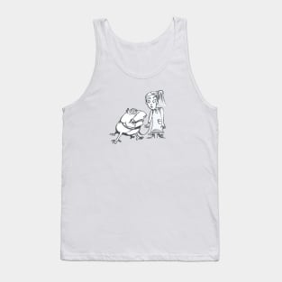 Dog weird Tank Top